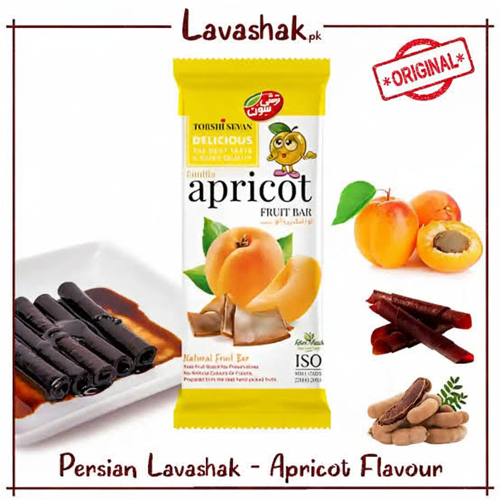 Apricot fruit bar